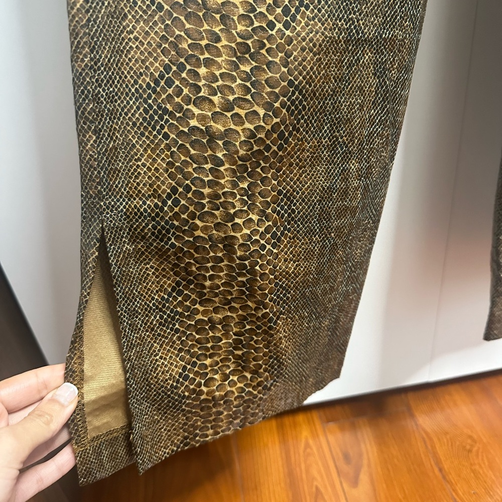 Elegant Brown Wide Leg Pants - Picture 4 of 10